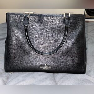 Kate Spade Black Pebbled Leather Handbag